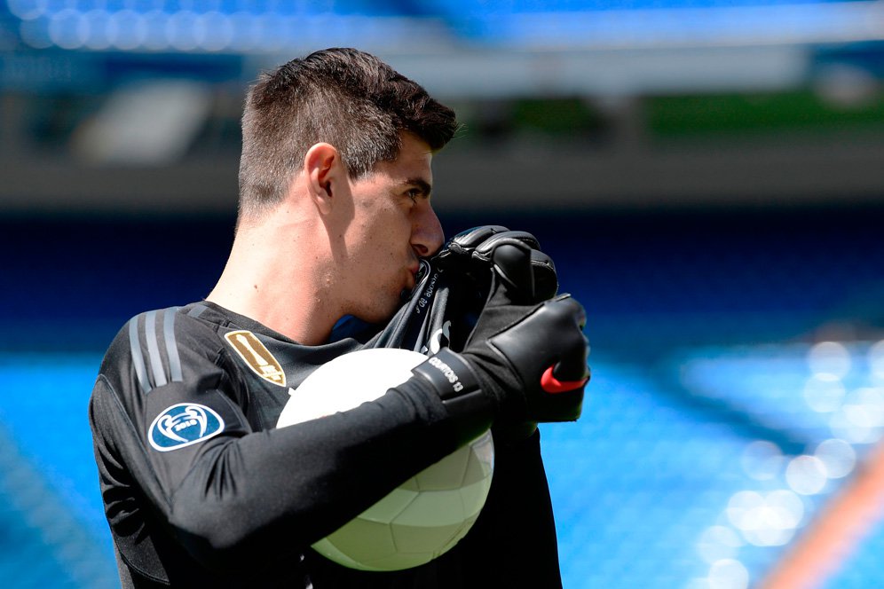 Terlambat Debut di Madrid, Courtois Santai