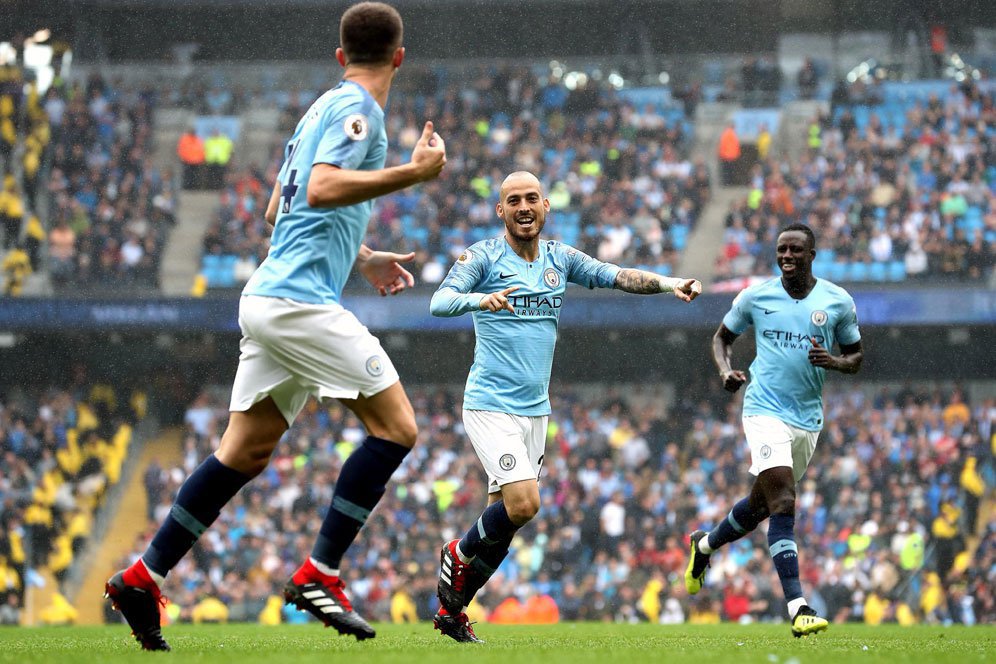 Hadapi MU, David Silva Abaikan Posisi Klasemen Sementara