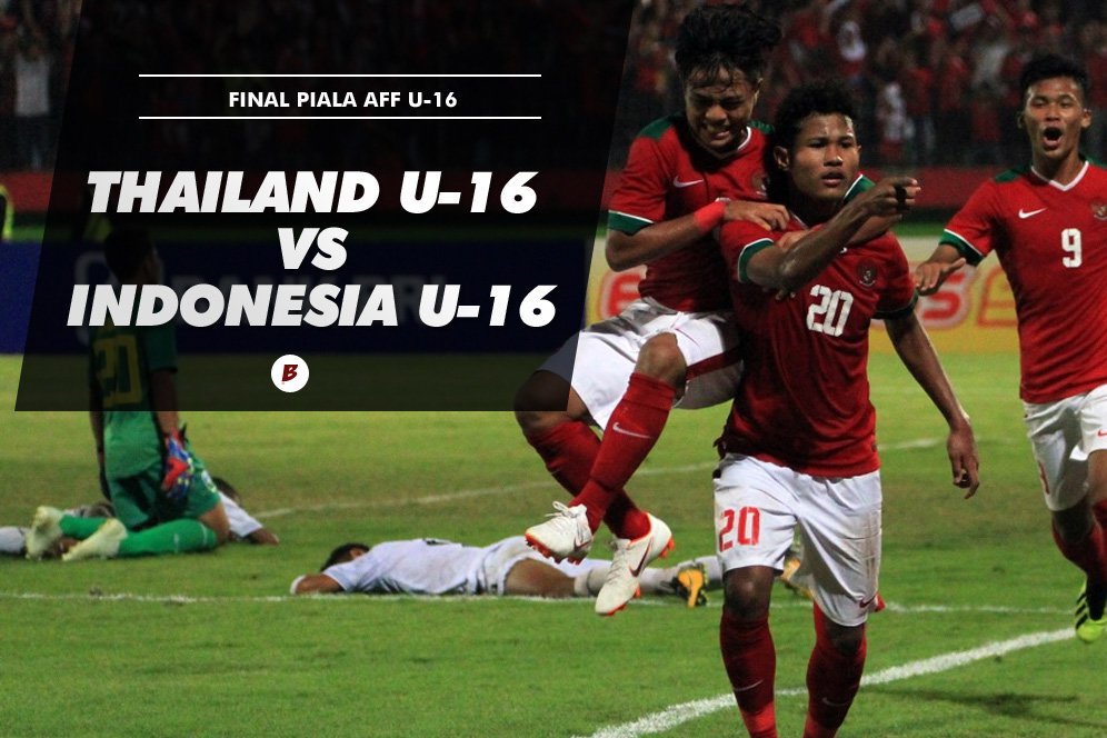 Prediksi Thailand U-16 vs Indonesia U-16, Sempurnakan Dengan Juara!