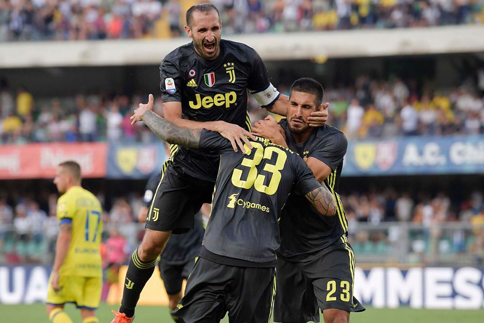 Chiellini Hanya Cadangan Saat Lawan Young Boys