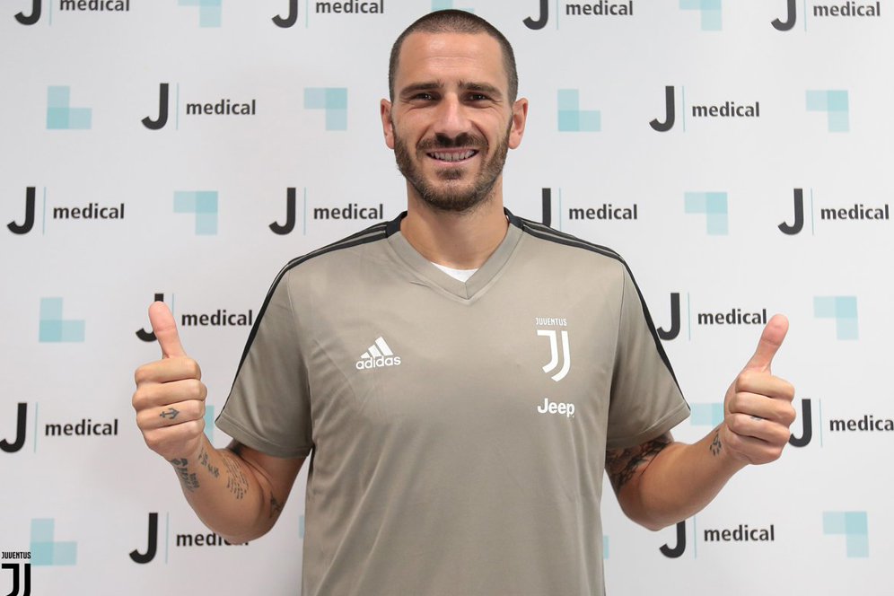 Tak Disambut Hangat, Bonucci Siap Buktikan Diri di Juventus