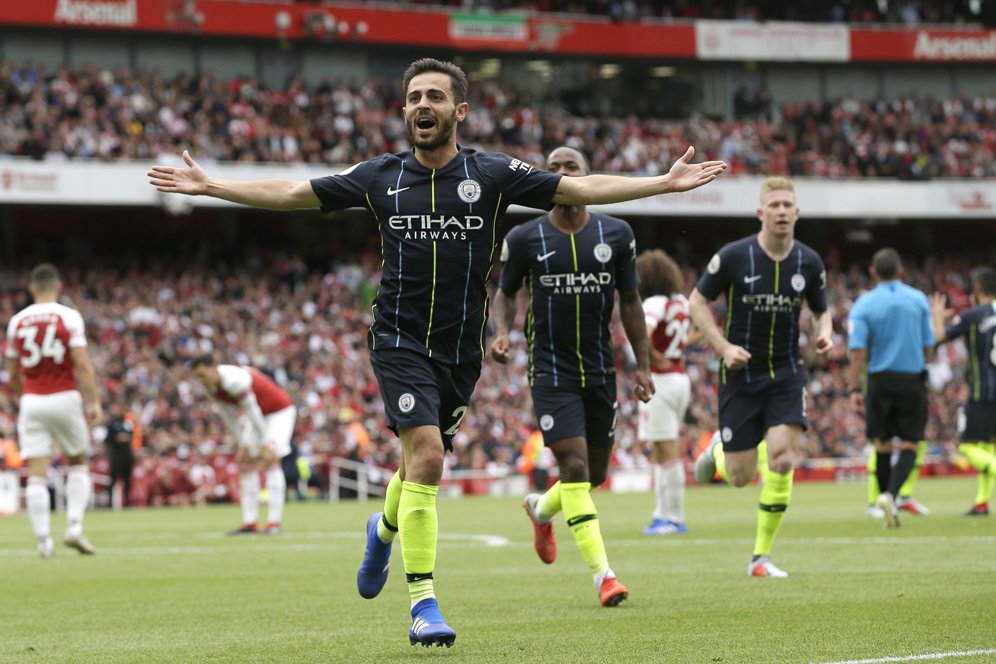 Hasil Pertandingan Arsenal vs Manchester City: Skor 0-2