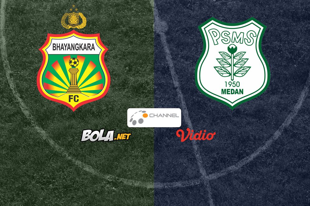 Saksikan Live Streaming Liga 1 di O Channel: Bhayangkara FC vs PSMS Medan