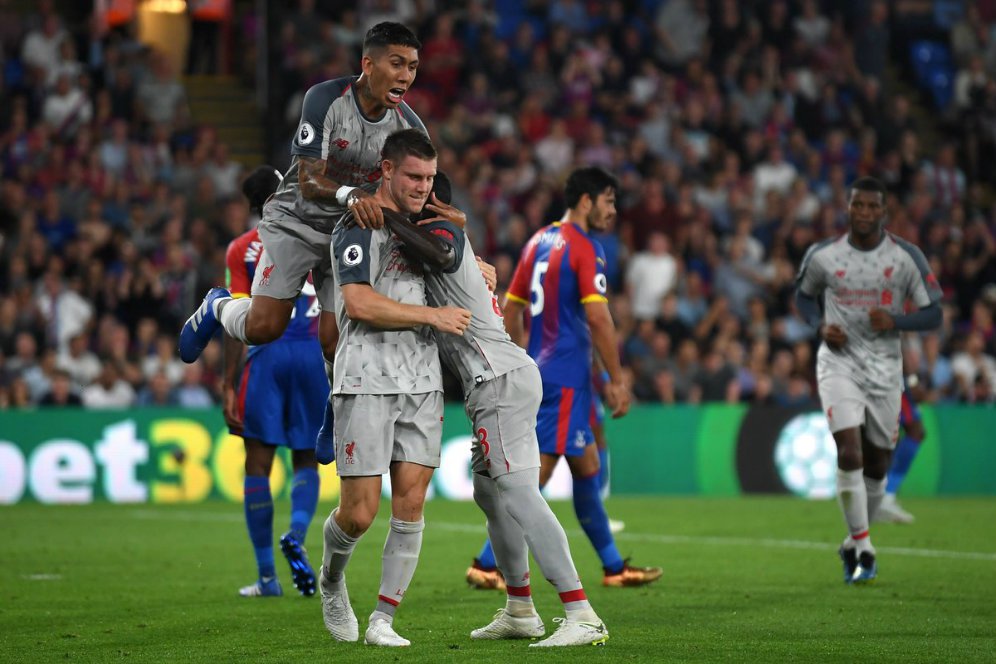 Hasil Pertandingan Crystal Palace vs Liverpool: Skor 0-2