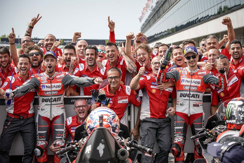 'Dovizioso-Lorenzo Adalah Tim Ducati Terbaik yang Pernah Ada'