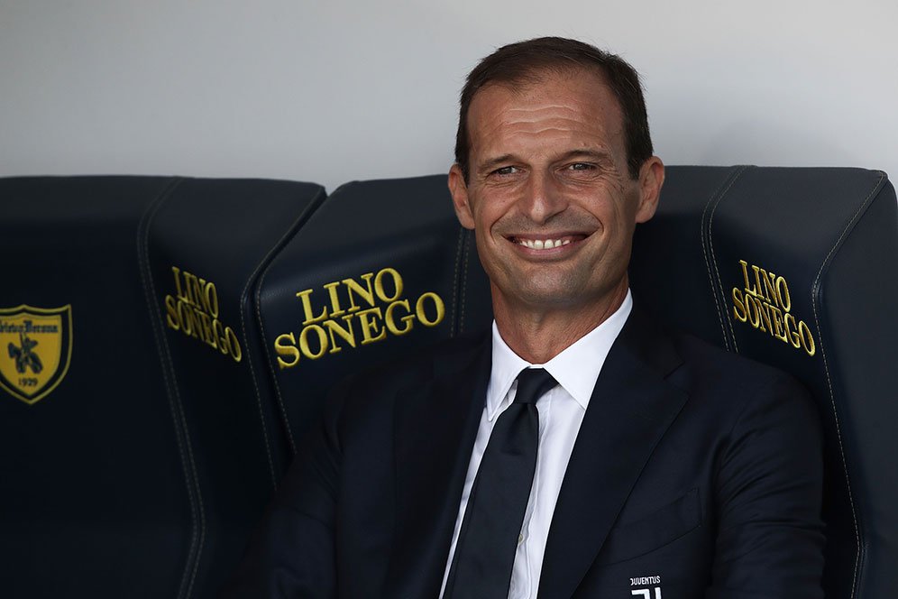 Tepis Rumor ke Manchester United, Allegri: Saya Belum Bisa Bahasa Inggris!