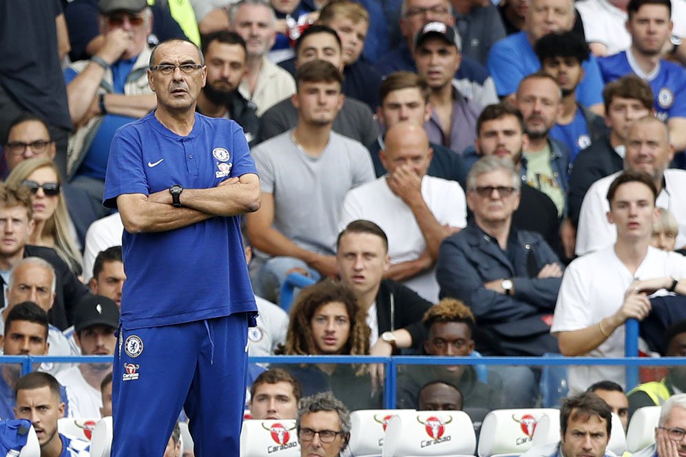 Sarri Dinilai Bisa Buat Sejarah di Chelsea