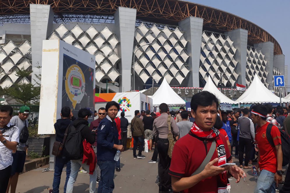 Perjuangan Menonton Timnas Indonesia U-23, Datang Pagi dan Sabar Tunggu Pintu Dibuka