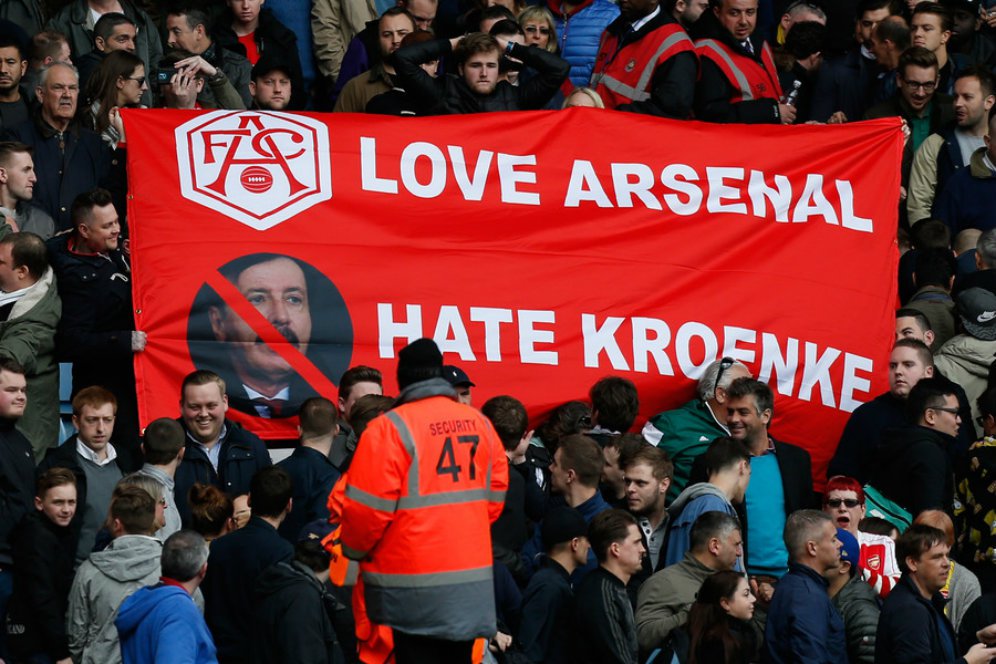 Telah Hilang: Harapan Fans Arsenal yang Ingin Melihat Kroenke Pergi