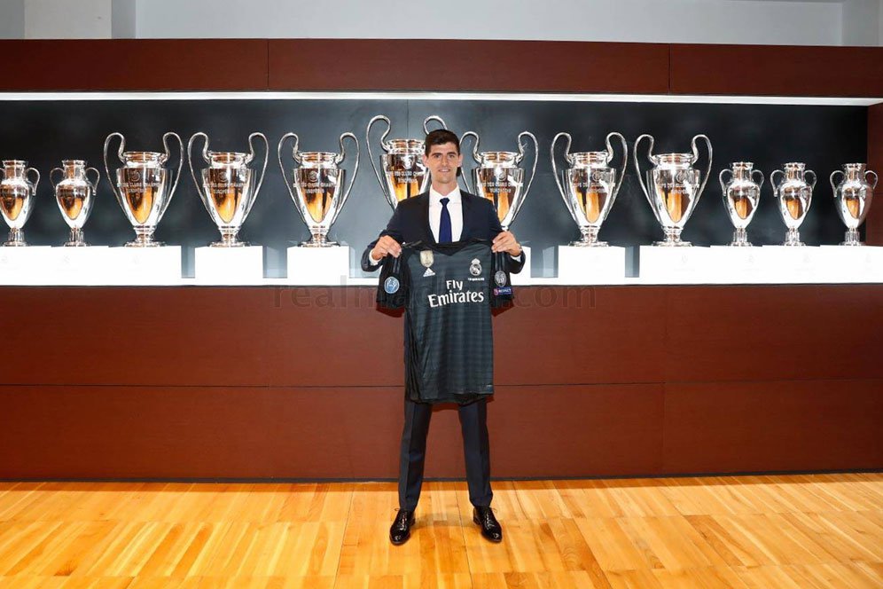 Courtois Siap Teruskan Tradisi Juara Madrid