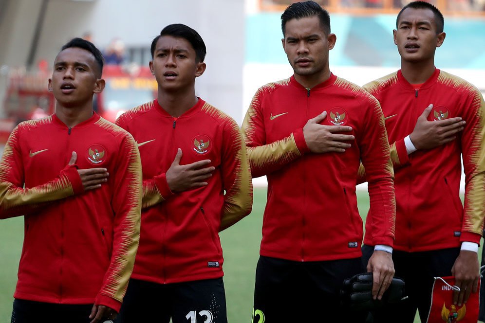 FOTO: Perjuangan Timnas Indonesia U-23 di 16 Besar Sepakbola Asian Games 2018