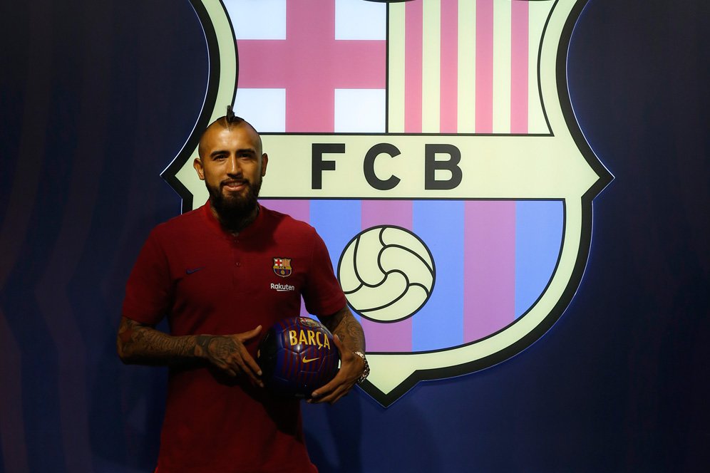 Baru Gabung Barca, Vidal Sudah Langsung Sindir Madrid