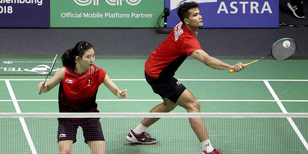 Bulutangkis Asian Games 2018: Ricky/Debby Telan Kekalahan dari Thailand
