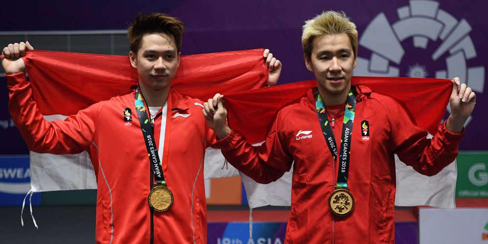 Putra 2018 badminton games ganda asian juara Hasil Lengkap