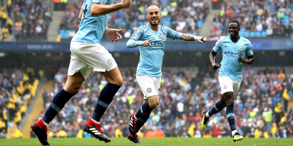 Hadapi MU, David Silva Abaikan Posisi Klasemen Sementara
