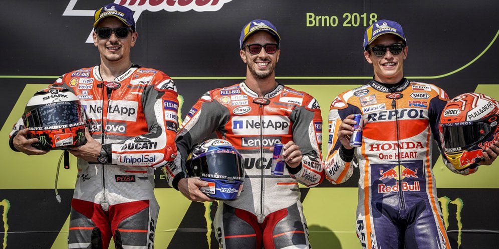 Dovizioso: Brno Adalah Peringatan untuk Marquez