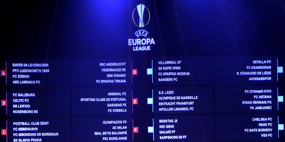 Hasil Lengkap drawing UEFA
