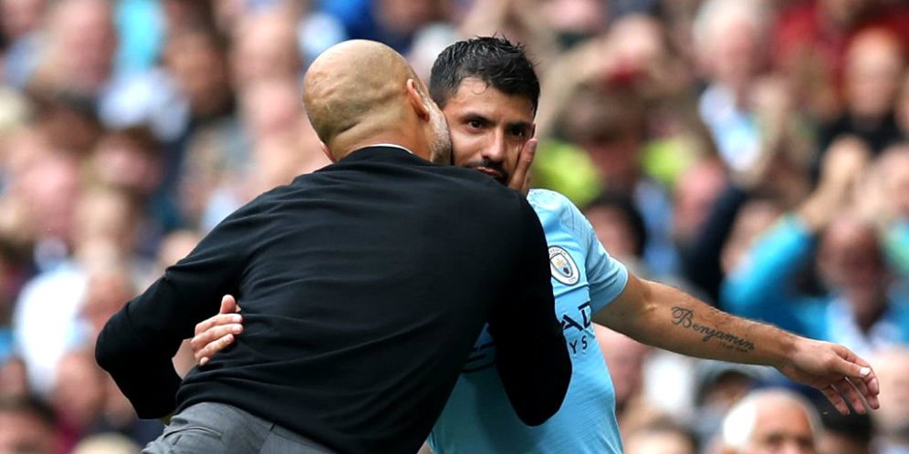 Aguero Hattrick, Guardiola: Saya Tak Pernah Melihatnya Seperti Ini