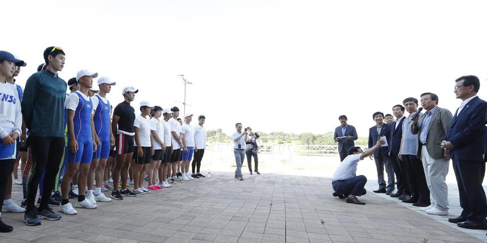 Ketika Asian Games 2018 Satukan Korea Utara dan Korea Selatan