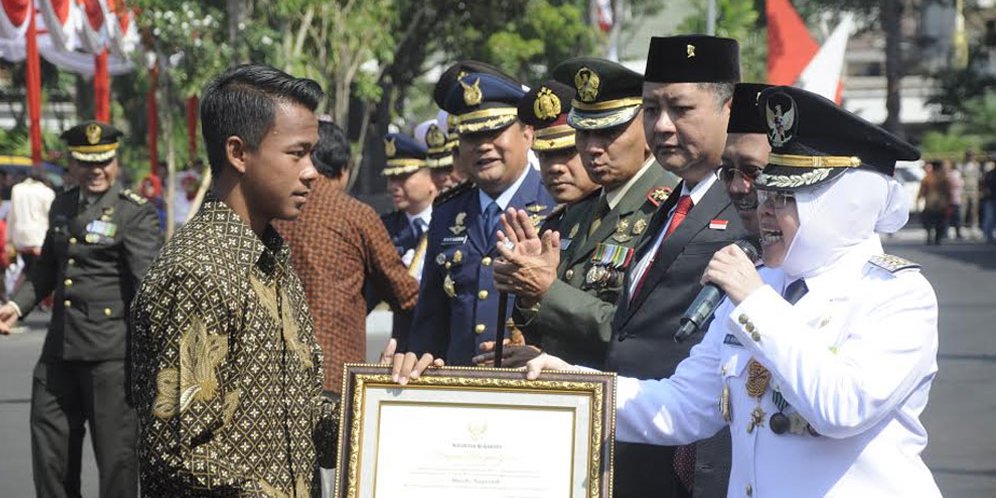 HUT RI ke-73, Bintang Timnas U-16 Dapat Penghargaan