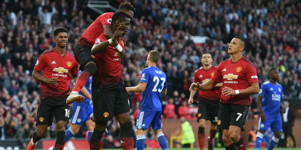 Hasil Pertandingan Manchester United vs Leicester City: Skor 2-1