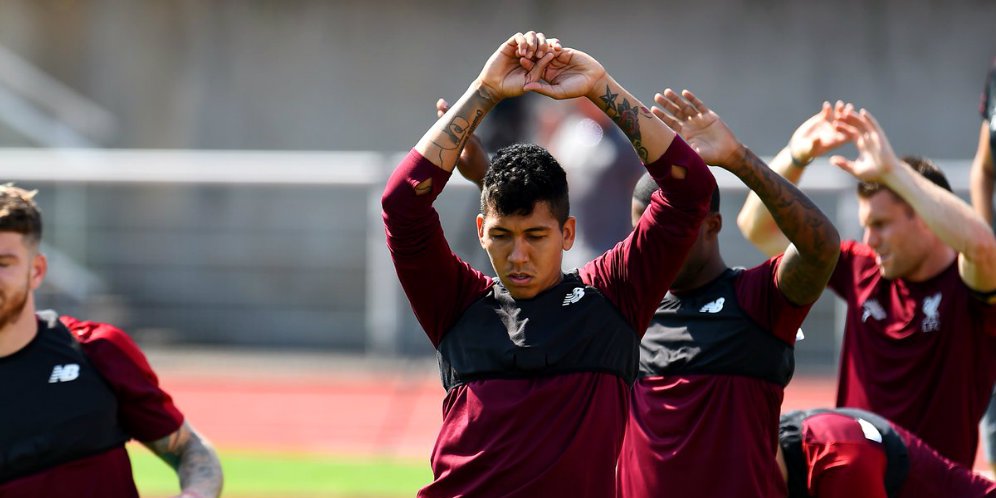Jelang Duel Lawan Everton, Firmino Kembali Berlatih