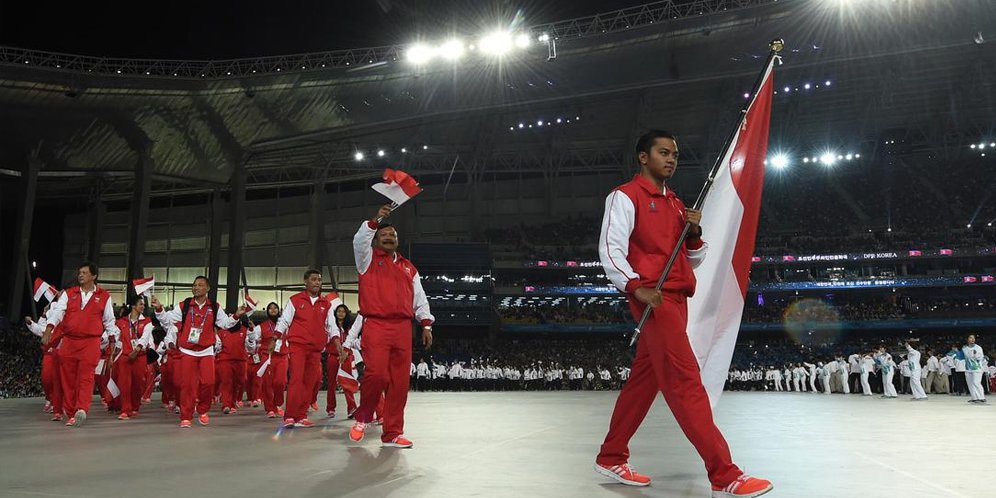 Inilah Sosok Pembawa Bendera Indonesia Di Pembukaan Asian Games 2018 Bola Net