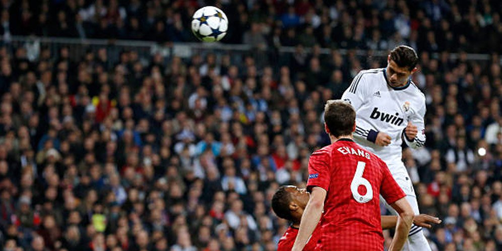 Cristiano Ronaldo vs MU di Bernabeu, 13 Februari 2013 (c) AFP