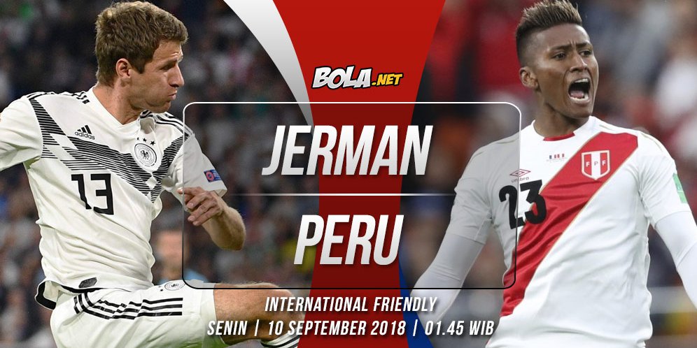 Prediksi Jerman vs Peru 10 September 2018