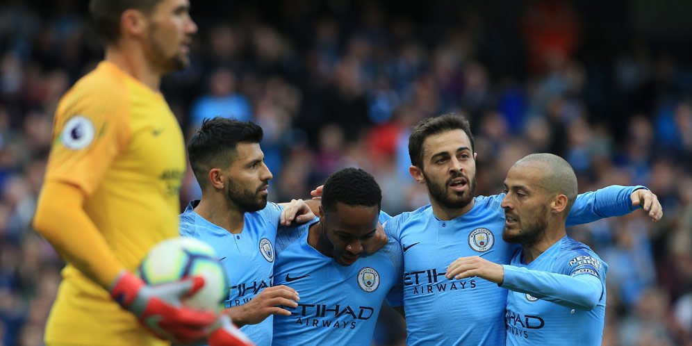 Hasil Pertandingan Manchester City vs Brighton: Skor 2-0