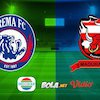 Live Streaming Liga 1 di Indosiar: Arema FC vs Madura United