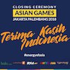 Live Streaming Penutupan Asian Games 2018 Live Streaming Penutupan Asian Games 2018