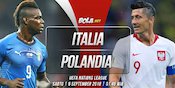 Prediksi Italia vs Polandia 8 September 2018