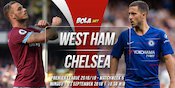 Prediksi West Ham United vs Chelsea 23 September 2018