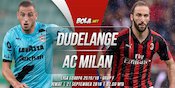 Prediksi Dudelange vs AC Milan 21 September 2018