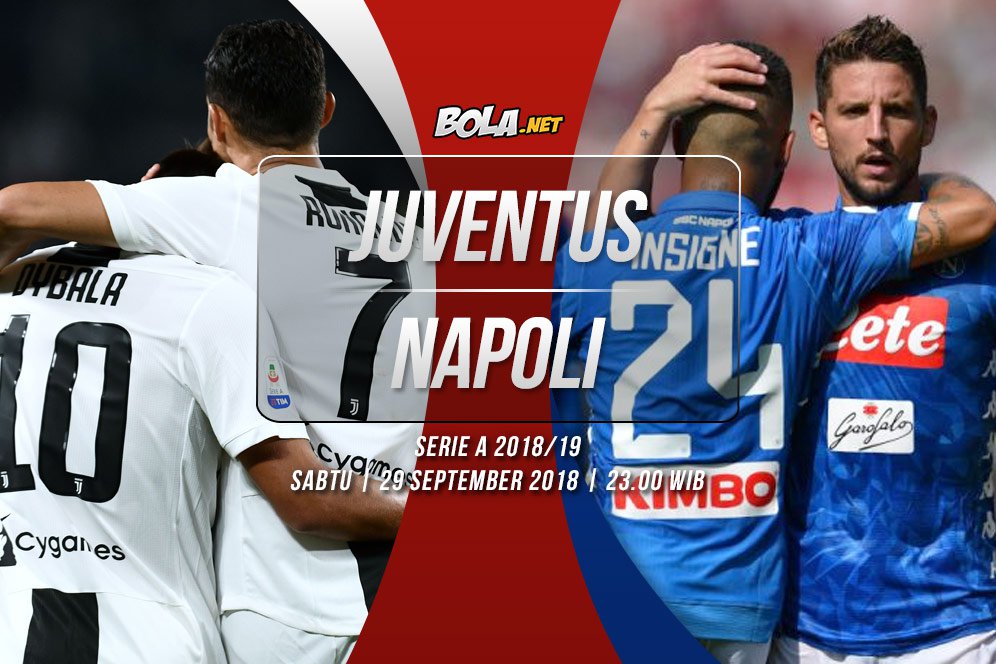 Data dan Fakta Serie A: Juventus vs Napoli