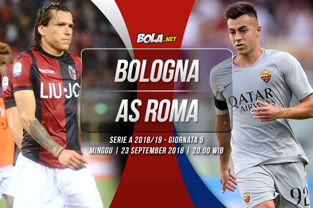 Prediksi Bologna vs AS Roma 23 September 2018