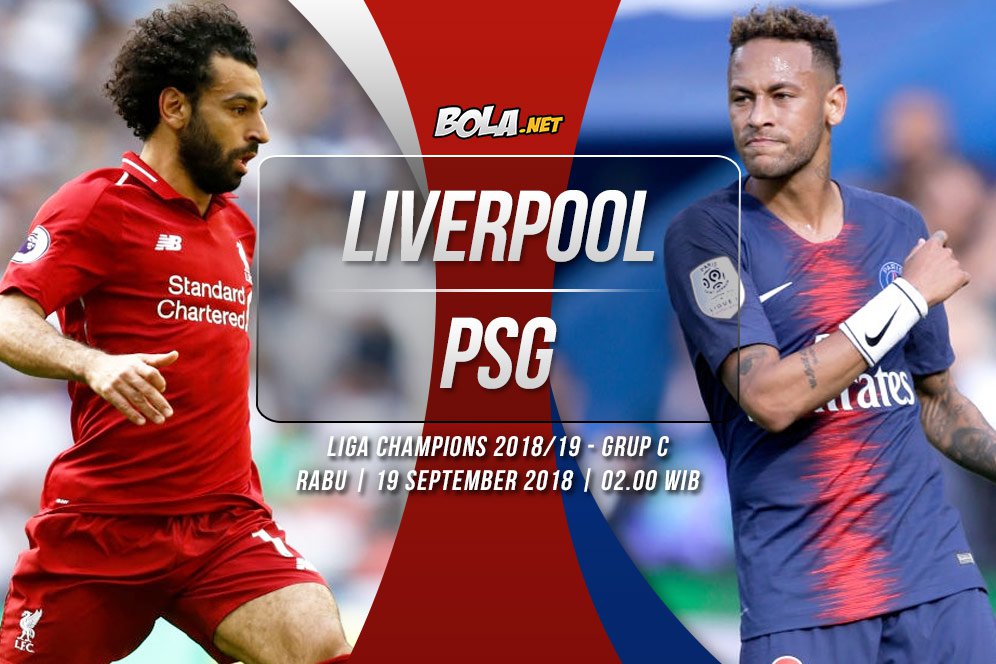 Data dan Fakta Liga Champions: Liverpool vs PSG Data dan Fakta Liga Champions: Liverpool vs PSG