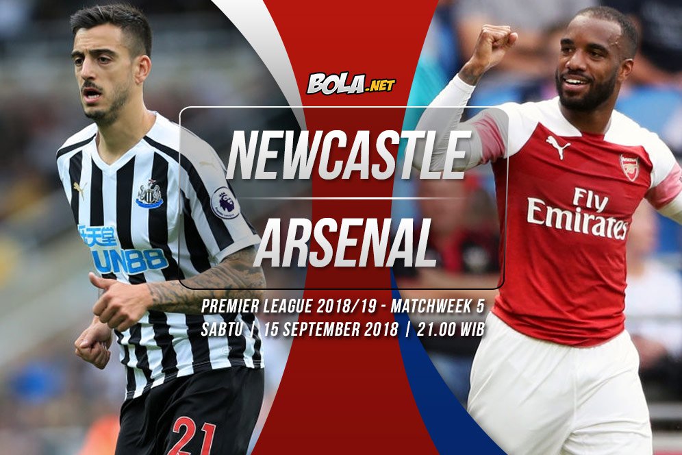 Data dan Fakta Premier League: Newcastle vs Arsenal