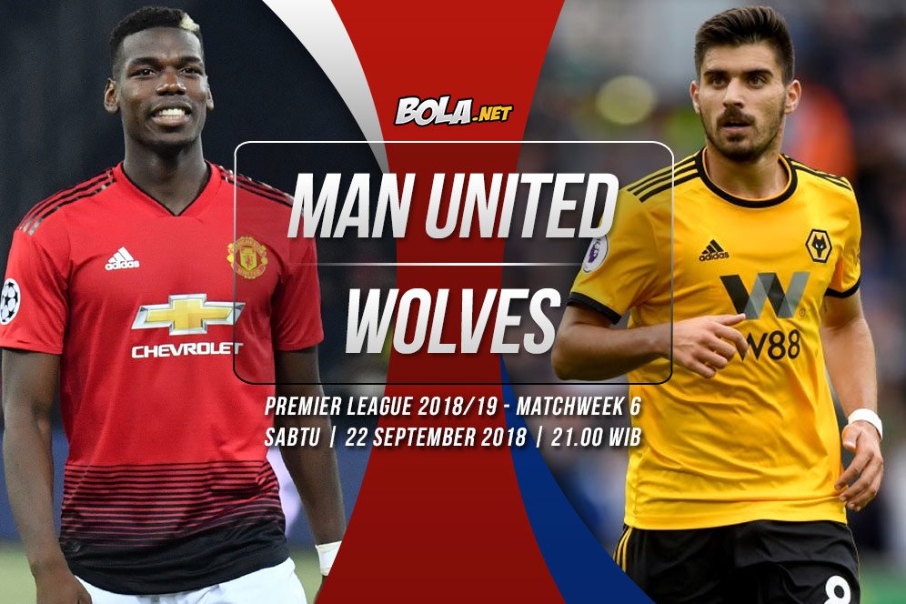 Prediksi Manchester United vs Wolverhampton 22 September 2018