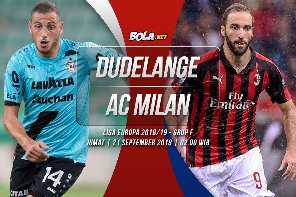 Prediksi Dudelange vs AC Milan 21 September 2018