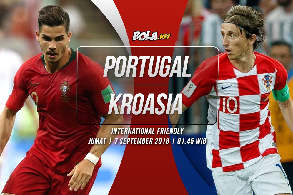 Prediksi Portugal vs Kroasia 7 September 2018