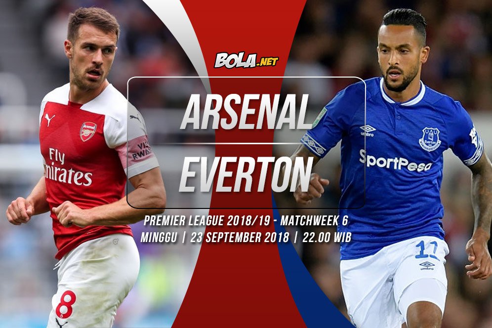 Data dan Fakta Premier League: Arsenal vs Everton