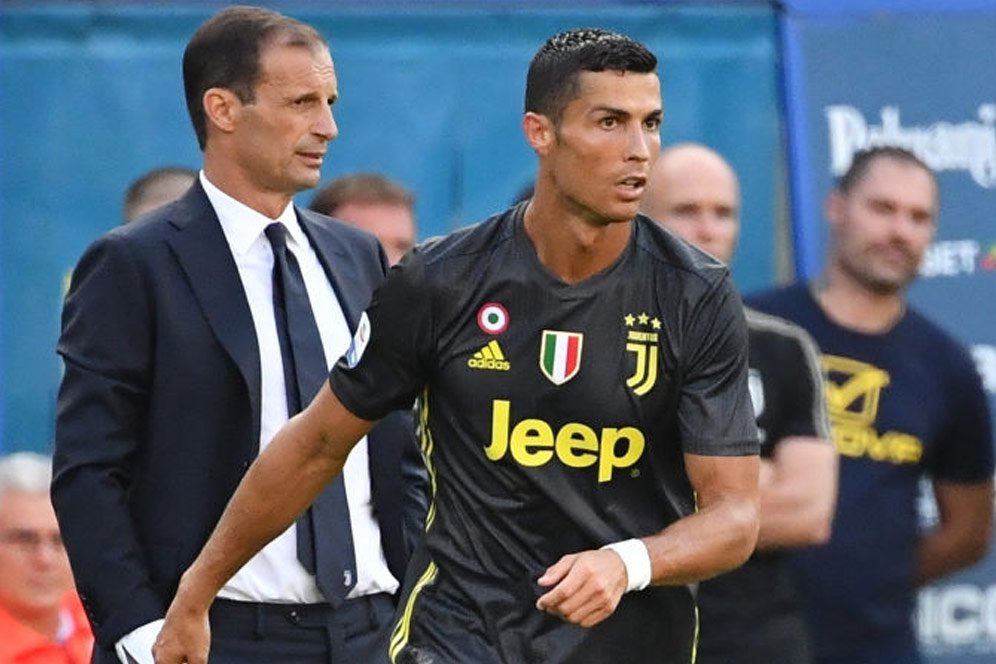 Jelang Final Coppa Italia, Allegri Meratapi Kepergian Cristiano Ronaldo dari Juventus