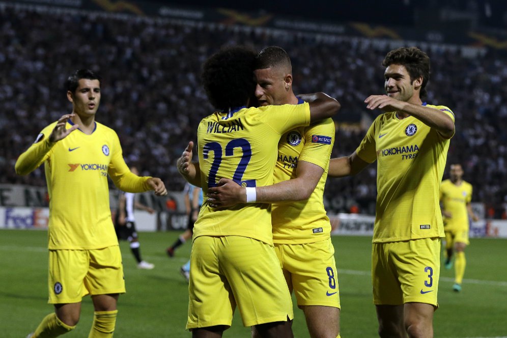 Statistik Laga PAOK Salonika vs Chelsea: The Blues Kuasai Liga Europa