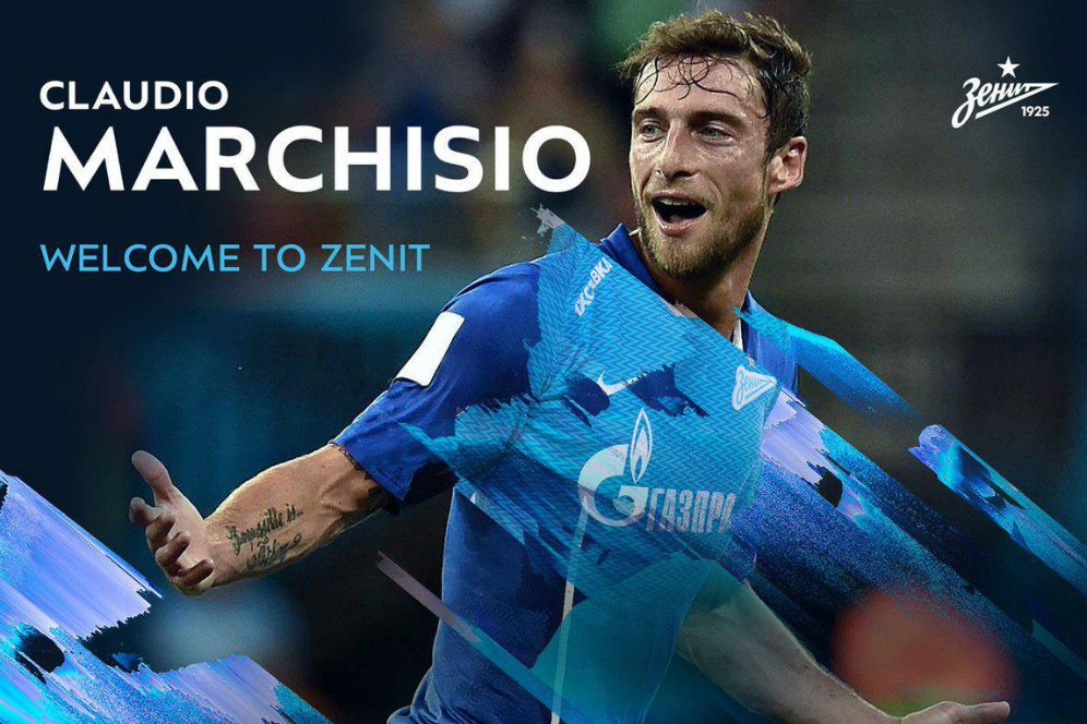 Claudio Marchisio Resmi Gabung Zenit St Petersburg