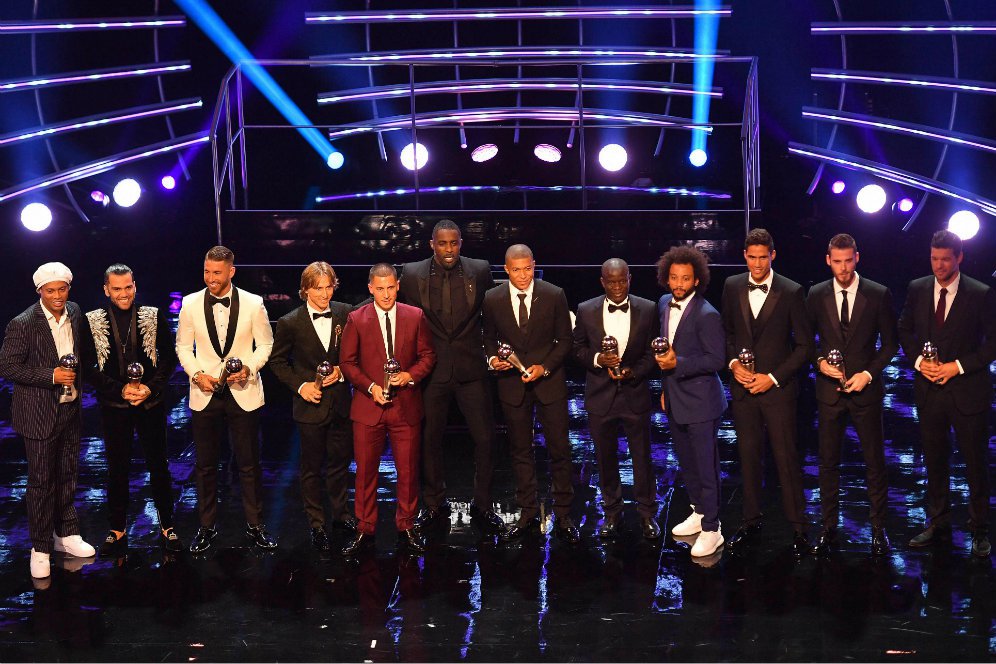 Inilah Pemenang FIFA/FIFPro World XI 2018