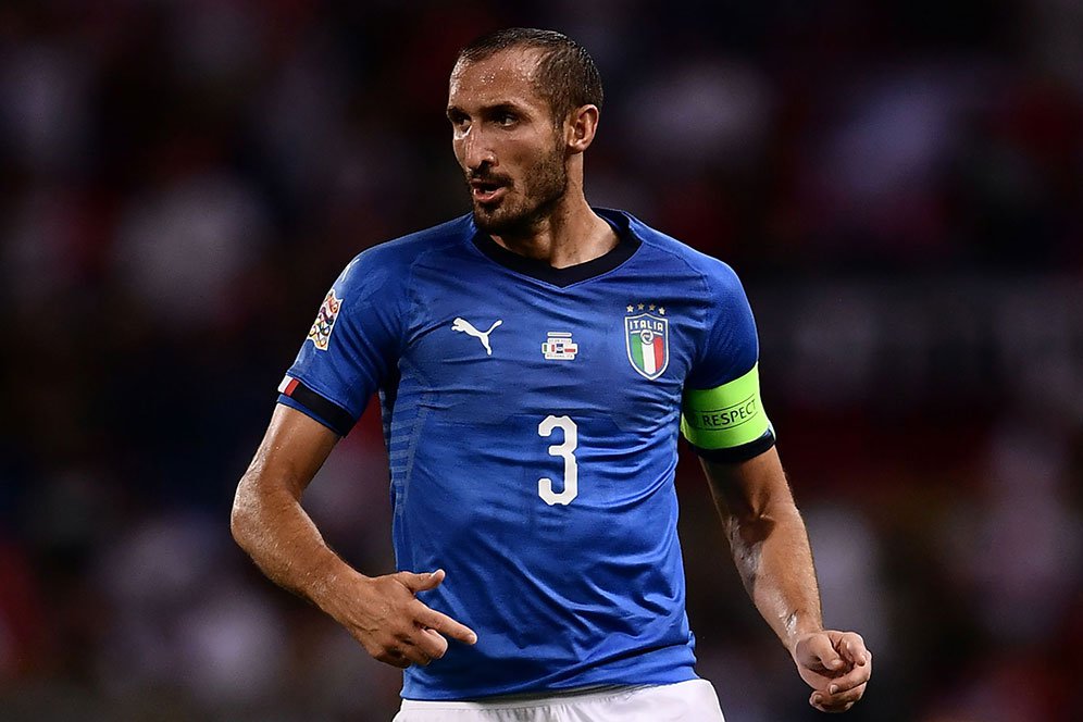 Chiellini Bantah Jadi Sosok Tidak Tersentuh di Timnas Italia