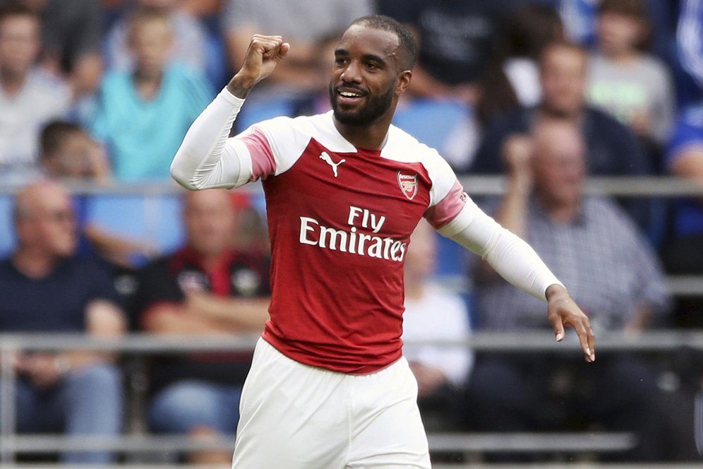 Lacazette Jelaskan Pentingnya Main Bareng Aubameyang