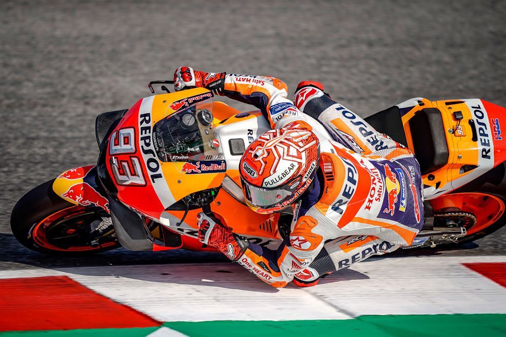 Hasil Sesi Pemanasan MotoGP Misano 2018: Marquez Berkuasa